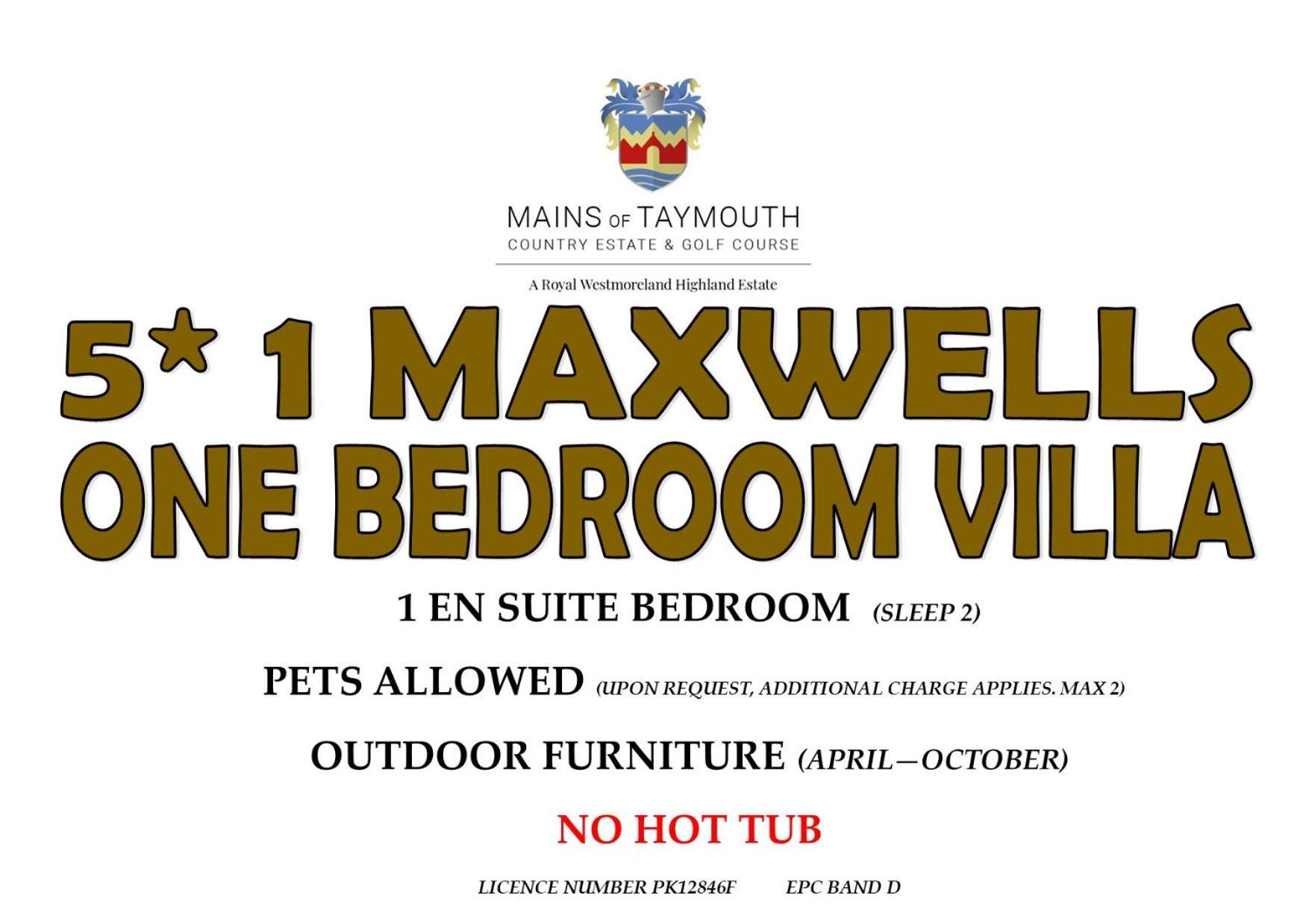 Mains Of Taymouth Country Estate 5* Maxwell Villas Kenmore  Ngoại thất bức ảnh