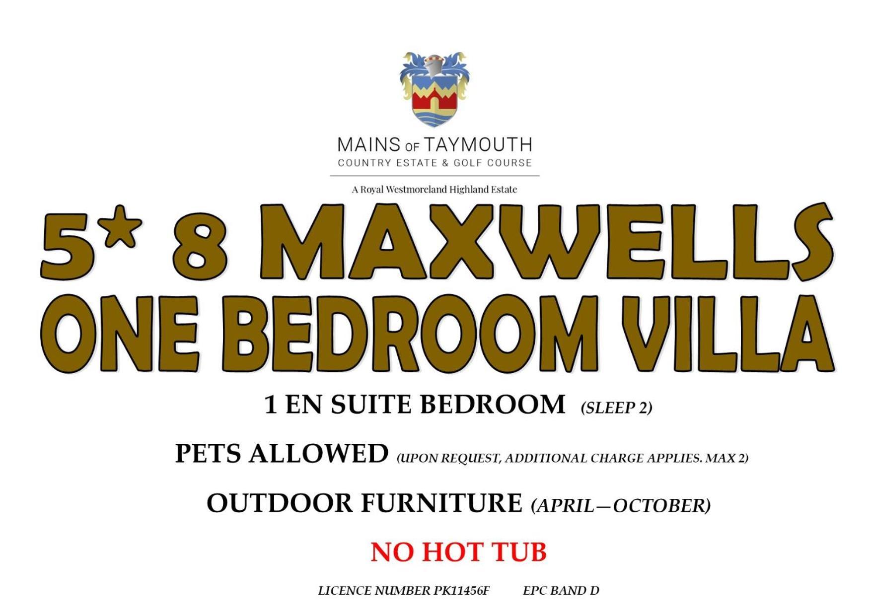 Mains Of Taymouth Country Estate 5* Maxwell Villas Kenmore  Ngoại thất bức ảnh