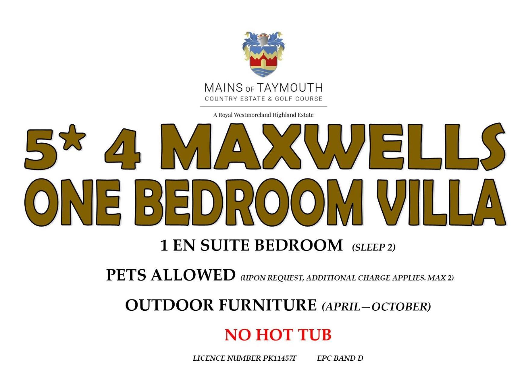 Mains Of Taymouth Country Estate 5* Maxwell Villas Kenmore  Ngoại thất bức ảnh